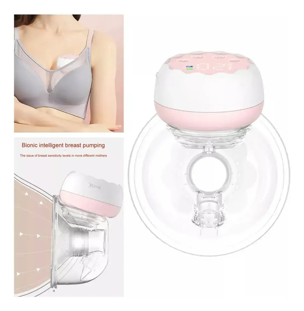 Extractor Eléctrico Doble Digital Leche Materna