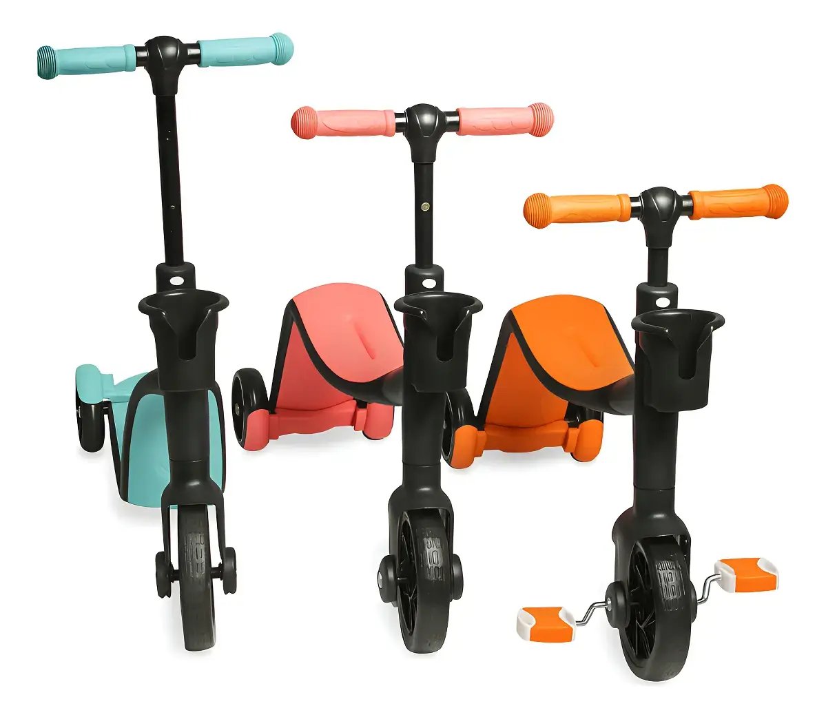 Triciclo Monopatin Bicicleta Iniciacion Scooter 3 En 1