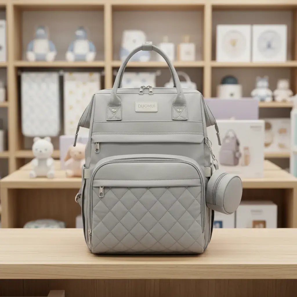 Pañalera Morral Monedero Con Cambiador Para Bebes