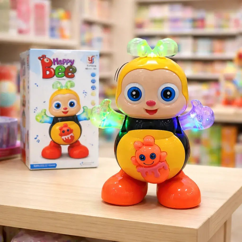 Centro De Actividades Abeja Con Música Y Luces Para Bebés