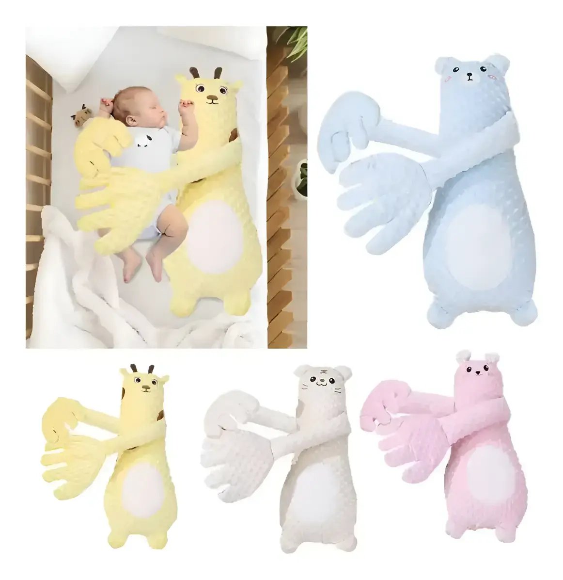 Almohada Abrazable De Muñeca Con Palmada Calmante Para 1