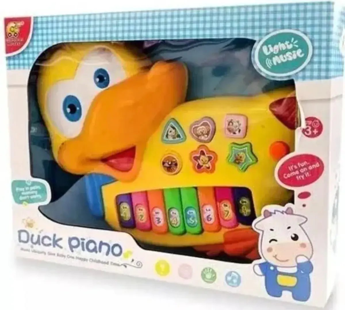 Piano Interactivo De Animales Para Bebe